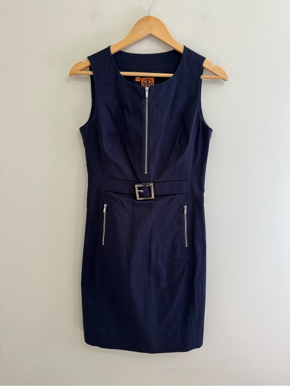 Tory Burch Navy Buckle Dress